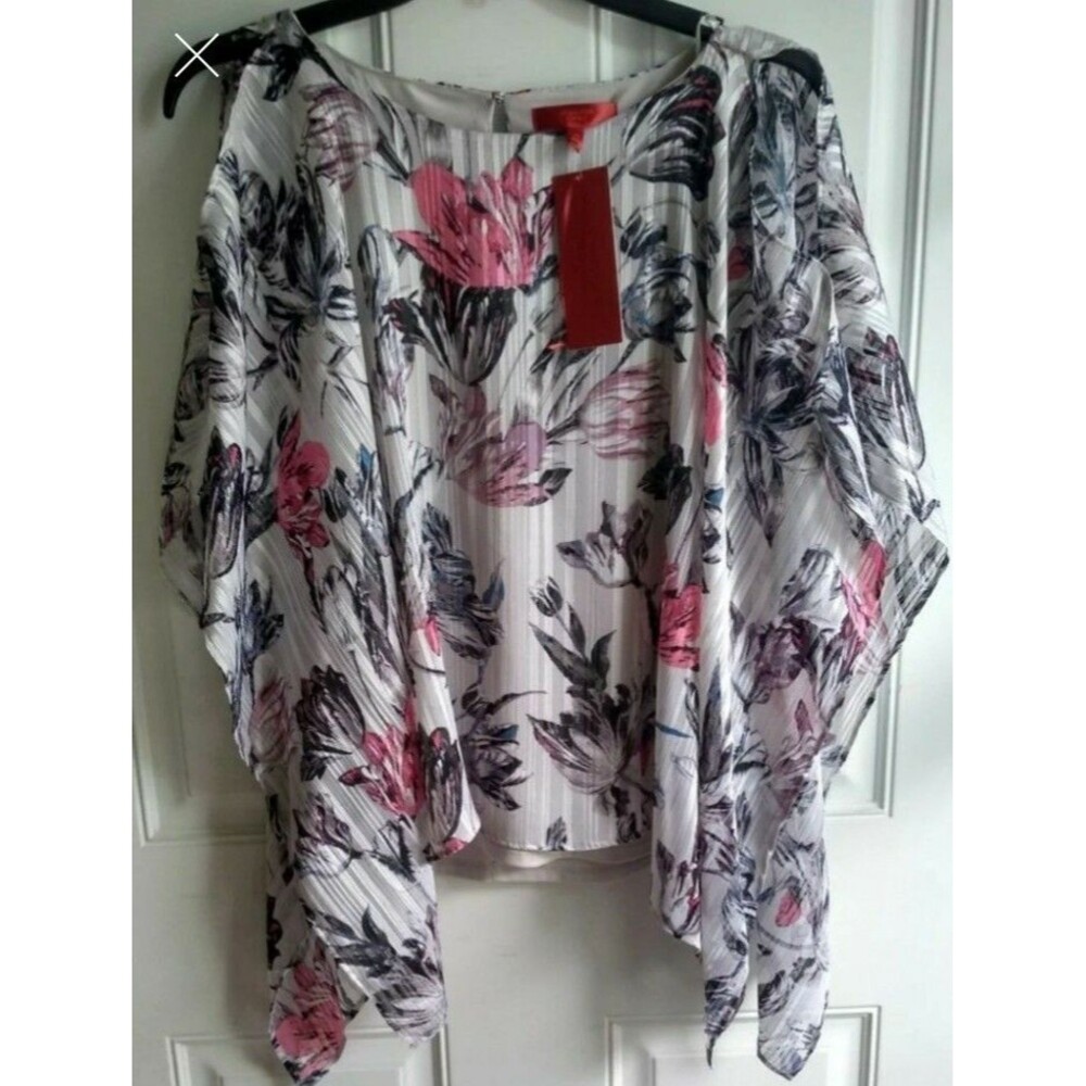 Jennifer Lopez Blouse Floral Women's XS JLo